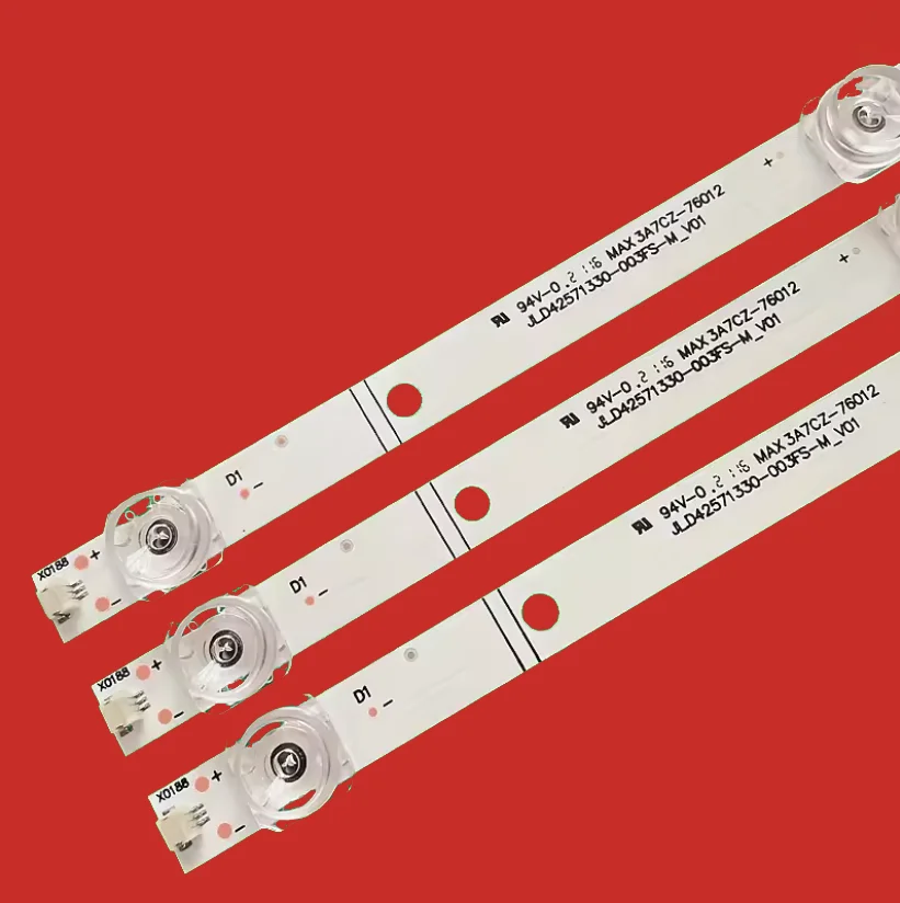 

НОВАЯ светодиодная подсветка для 43A5600 7 светодиодов 3В 780мм