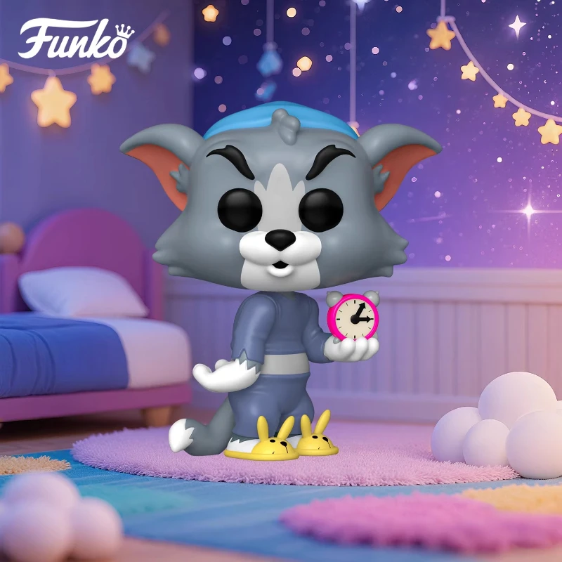 

Genuine Edition FUNKO POP《Tom and Jerry》Anime Action Desktop Decoration Ornament Model Toys Collectible Model