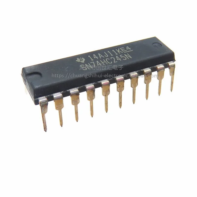 Новый-оригинальный-sn74hc245n-встроенный-чип-приемопередатчика-dip-20-ic-74hc245