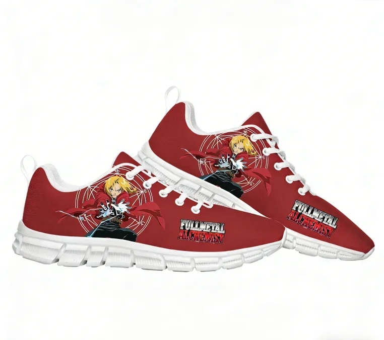 

Fullmetal Alchemist Sneakers Mens Womens Teenager Customized Sports Shoes High Quality Casual Pattern Print Custom Made Shoes