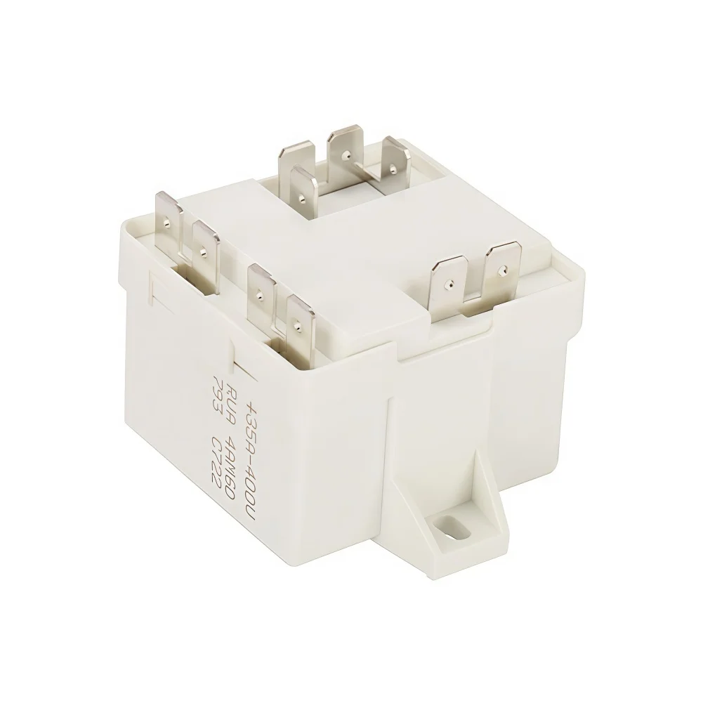 For HVAC Applications Potential Starting Relay HVAC Voltage Relay 400V High Voltage Rating For LEER Commercial Freezers