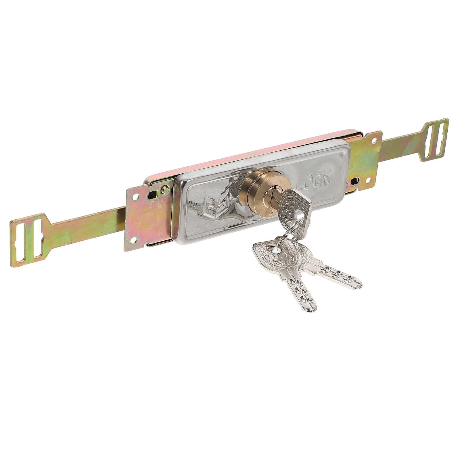 

Roller Door Locks Durable Iron Security Barn Latches Bifold GateLatch Top Of Door TSlide Padlock Outdoor Combination