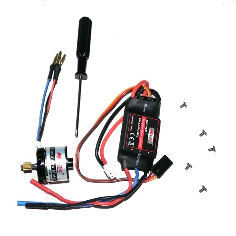 Wholesale MJX F46 F46B RC Helicopter Spare Parts Brushless motor with ESC set