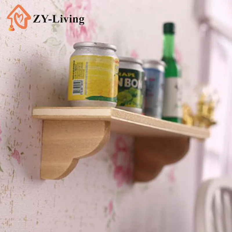 

Миниатюрная деревянная настенная полка для кукольного домика 1:12, модель мебели, аксессуары