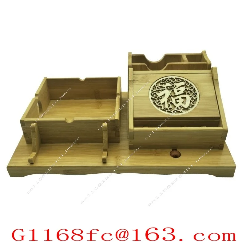 Bamboo Buttonself-supporting Creative Solidwood Utensil Machine with One Click Installation and For Handmade Crafts
