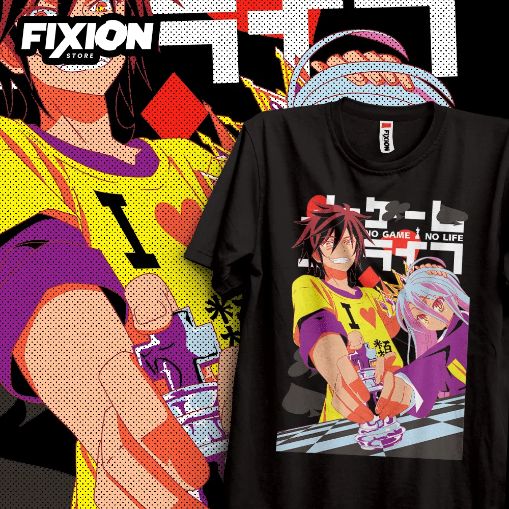 No game no life – Nuevos Diciembre!Anime T Shirt Manga Gift For Anime Lover All Size Cotton