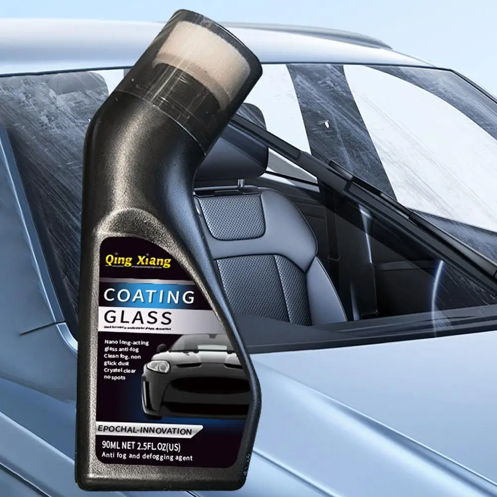 90ml Defogging Agent For Car Glass Anti Fog Clear Coating Agent, Front Windshield And Rearview Mirror For Safe Driving