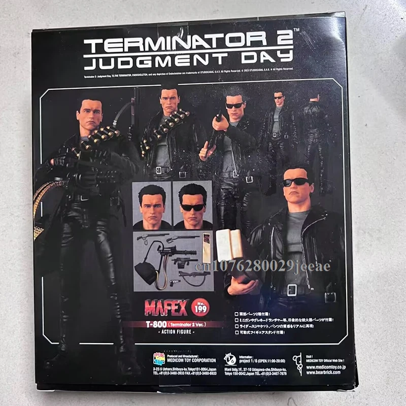 18cm MAFEX 176 199 Mafex The Terminator 2 Judgment Day T-800 6