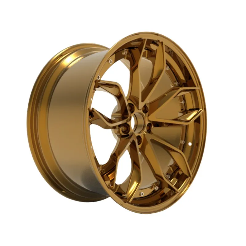 Fully Custom Bronze Wheel 24 Inch Wheel 2-piece Forged Wheel Rims Car Rims Car Hubs Custom any Color,Perfect installation