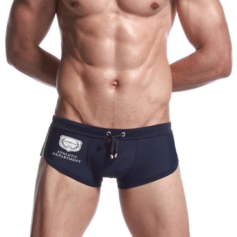 SEOBEAN new Hot Sexy Boxer uomo costumi da bagno pantaloncini traspiranti Swim boxer