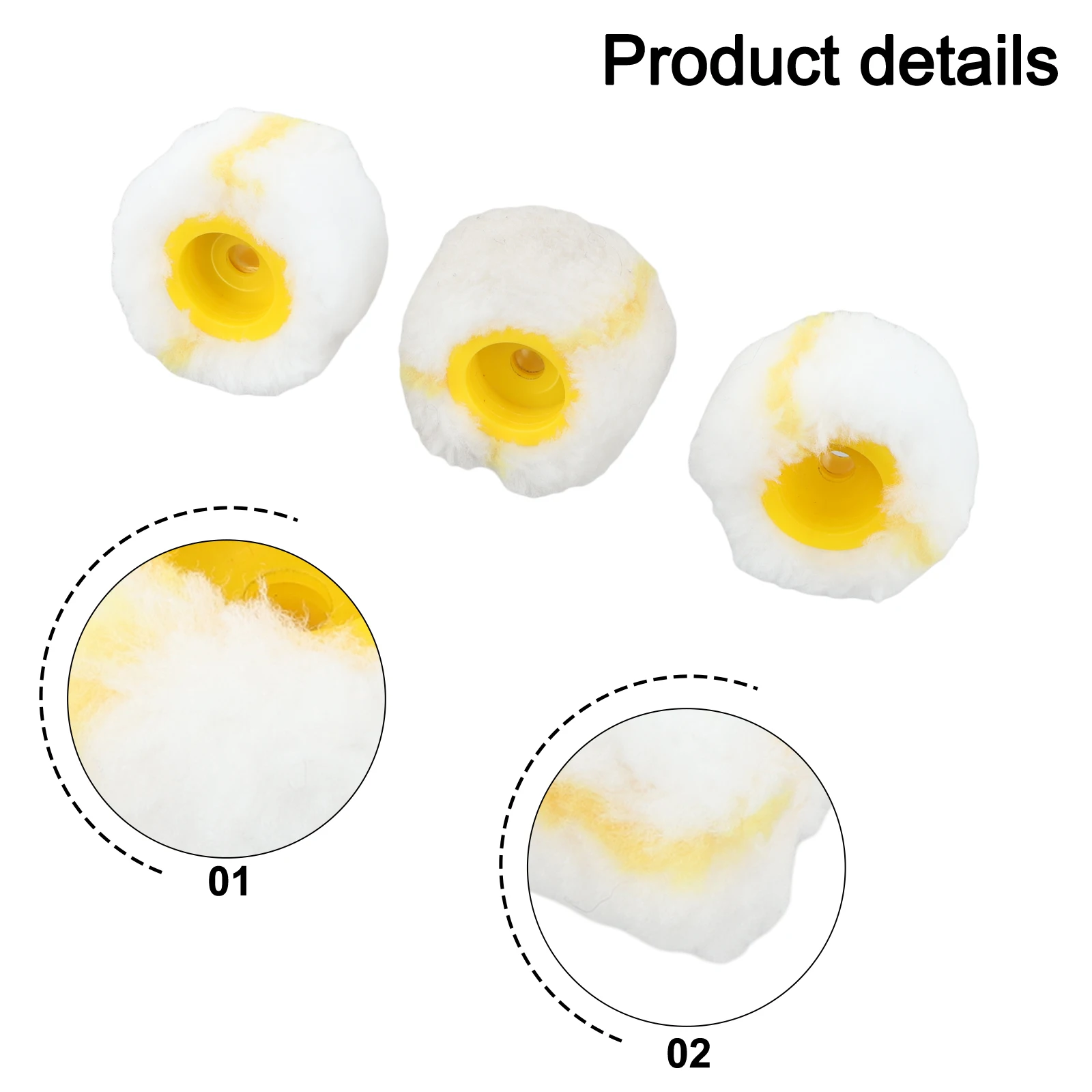 أسطوانة الطلاء الأسطوانية أسطوانة الطلاء أداة مشاريع تحسين المنزل مصممة للمحترفين والأعمال الشخصية #3