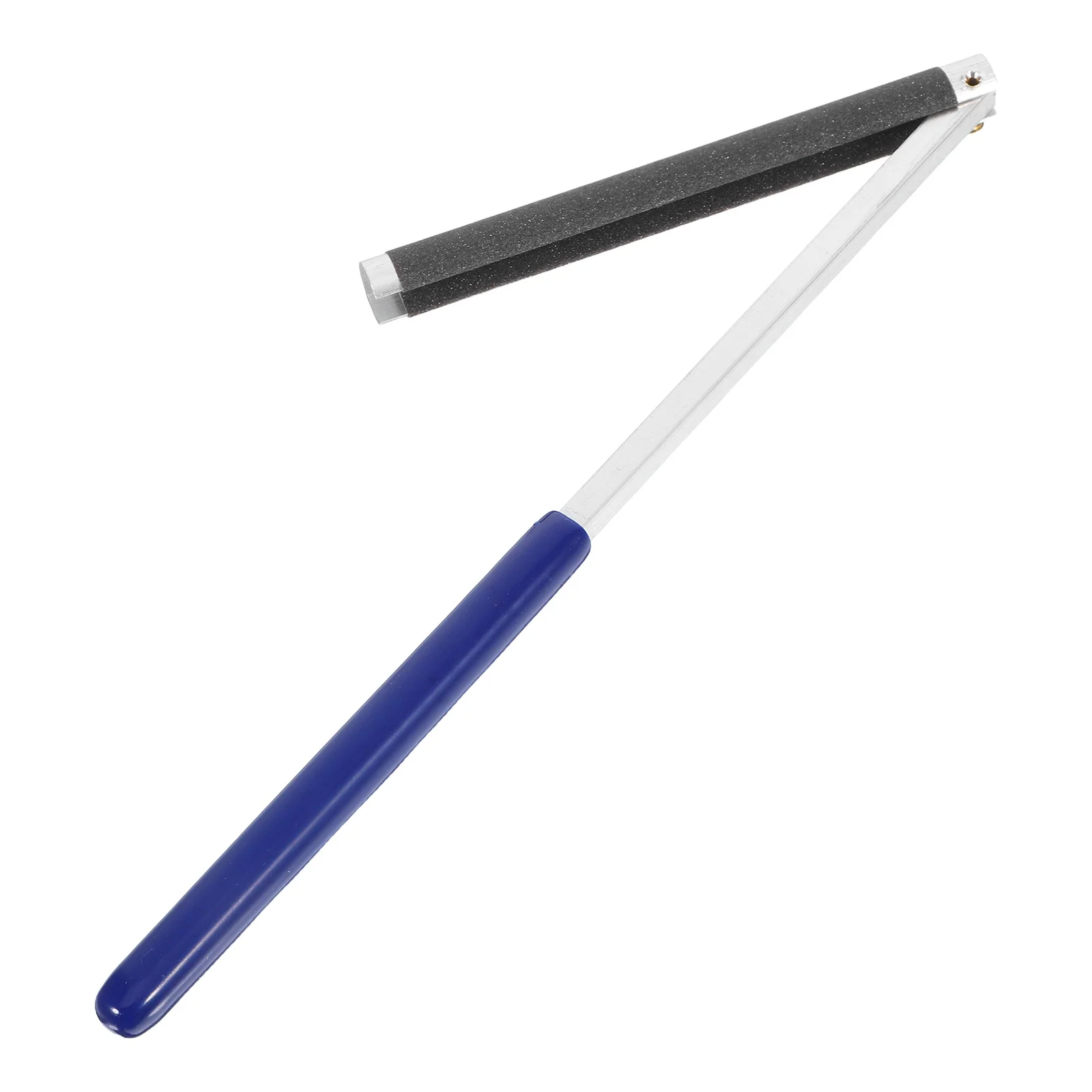 

Manual Sandpaper Holding Stick Plastic Handle Semicircular DIY Repair Sanding Tool for Buffing Polishing Guitar Fret File