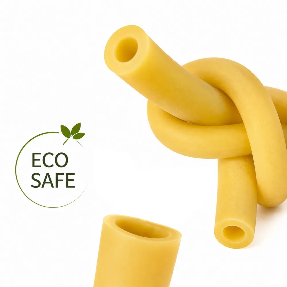 Natural Latex Rubber Hose ID 1~8mm Yellow Elastic Rubber Tube For Slingshot Speargun Fitness Training DIY Stretch Tension Band