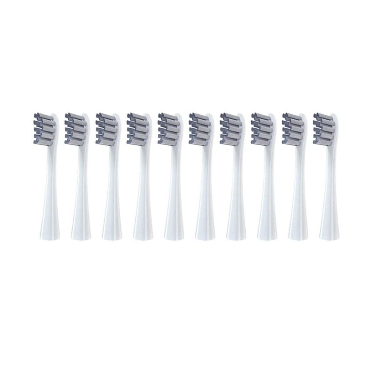 10PCS Replacement Brush Heads for Flow/X/ X PRO/F1/ One/ Air 2 Electric Toothbrush Soft Bristle Nozzles,E