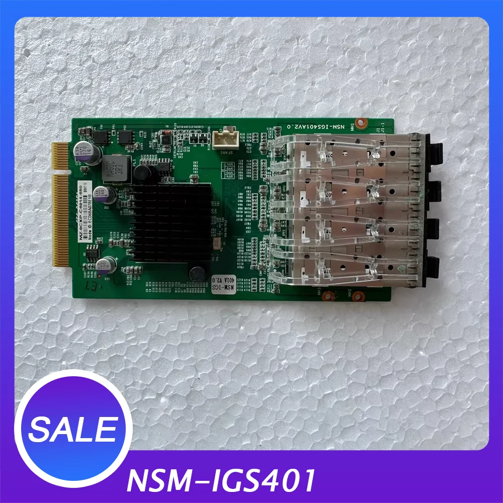 

Четырехпортовая плата оптоволоконного модуля NSM-IGS401 AV2.0