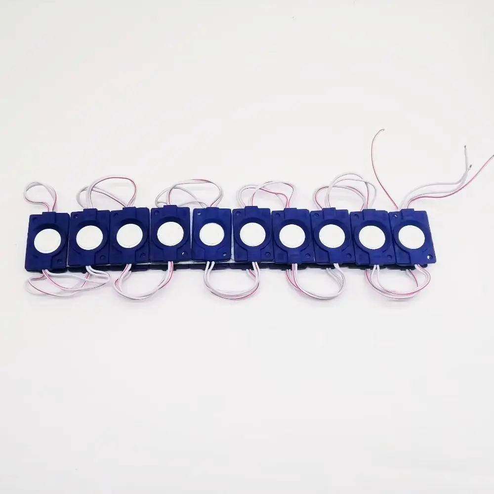 20pcs 12V 24V Led Module Waterproof Luminous COB Light White Red Green Blue Yellow Pink Super Bright Hard Strip Bar Light