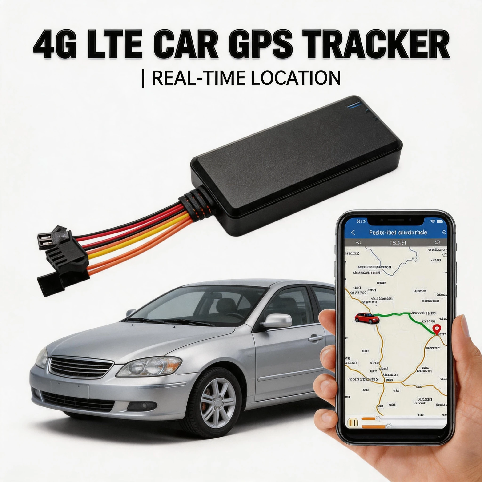 

For Cars Buses Trucks Motorcycles J16 4G GPS Tracker CAT1 Simcom 7670SA ACC Relay GT06 CRX3 Real Time Anti-Theft Vehicle Locator