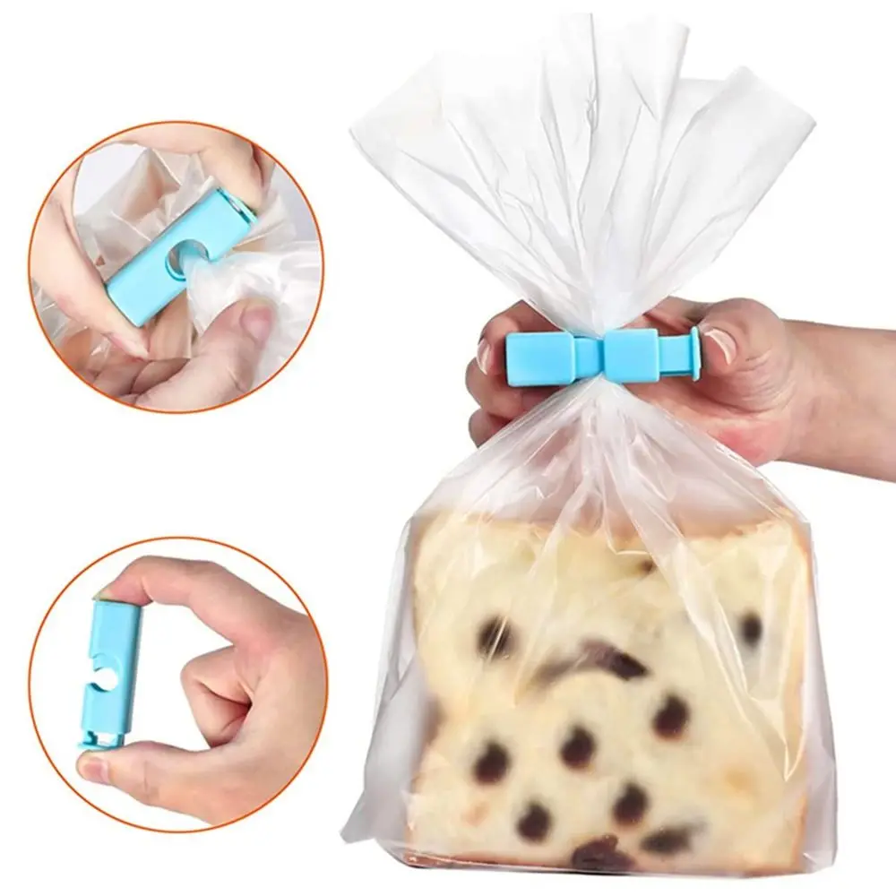 10PCS Sealing Clip Food Preservation Bag Clip Snack Fresh Food Storage Seal Bag Clips Sealer Clamp Kitchen Storage Tool