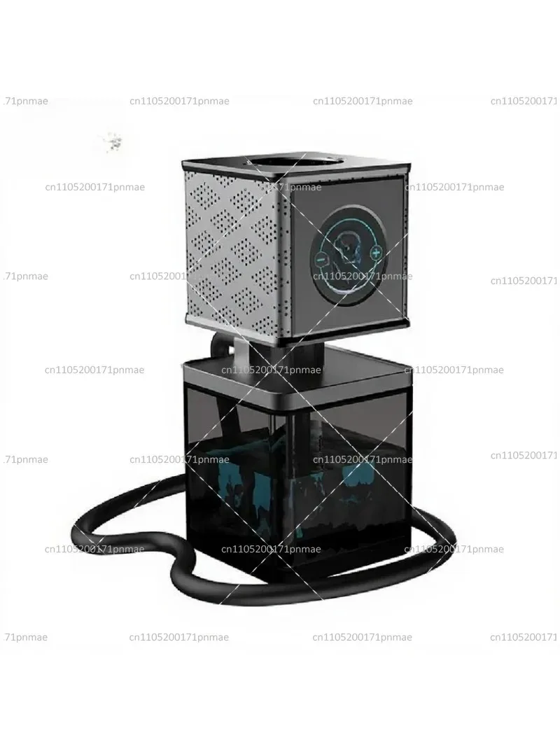 Electronic Heating Pot with Temperature Control, Acrylic Water Pipe Holder for Rapid Heating