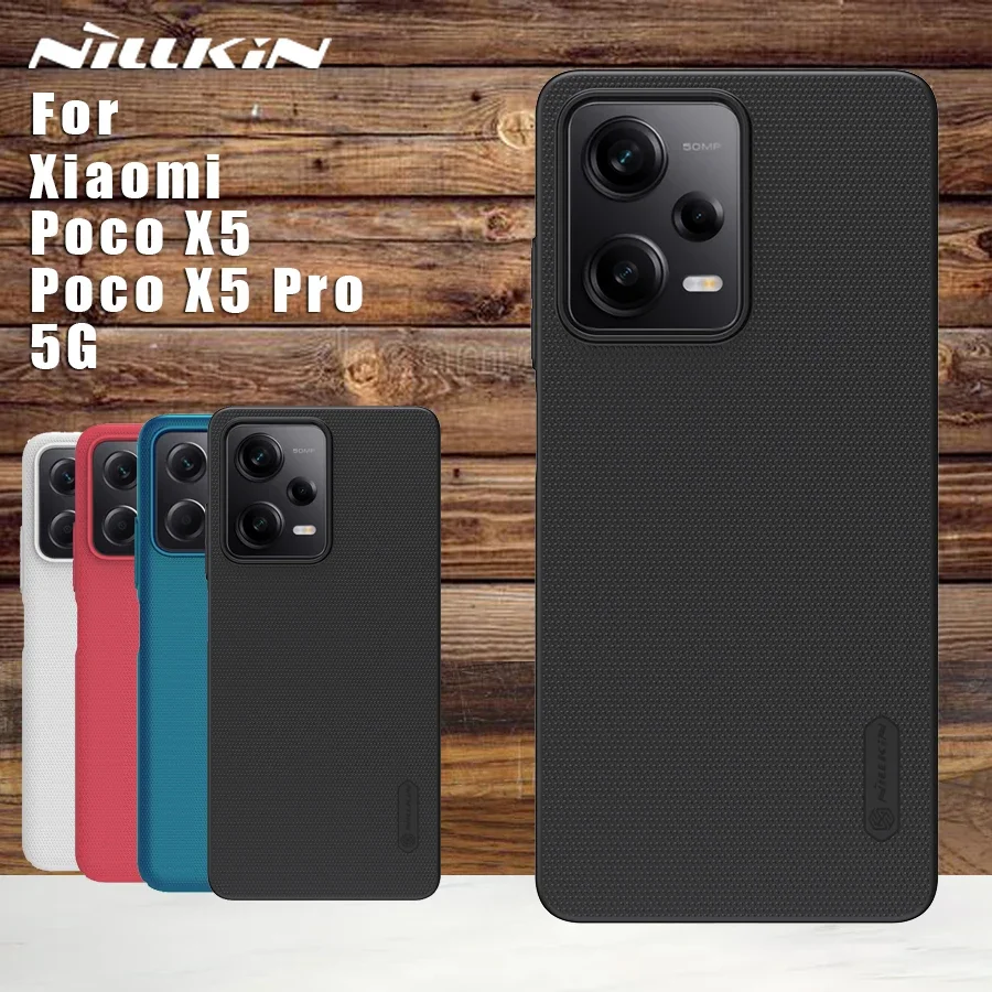 

Nillkin For Xiaomi Poco X5 Pro 5G case frosted Protective case Back Cover For Xiaomi Poco X5 Pro