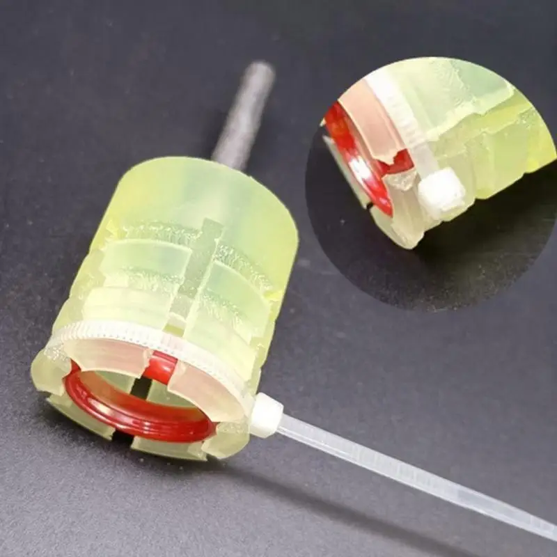 

Easy to Use Jewelry Polishing Aid Cone Shaped Silicone Fixing for Rings Bracelet Gemstones Processing Tool