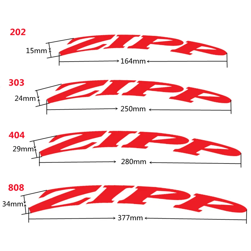 Two Wheels Rim Stickers for 202 303 404 808 Vinyl Carved Craft Road Bicycle Cycling Mountain Bike Accessories Replacement Decals