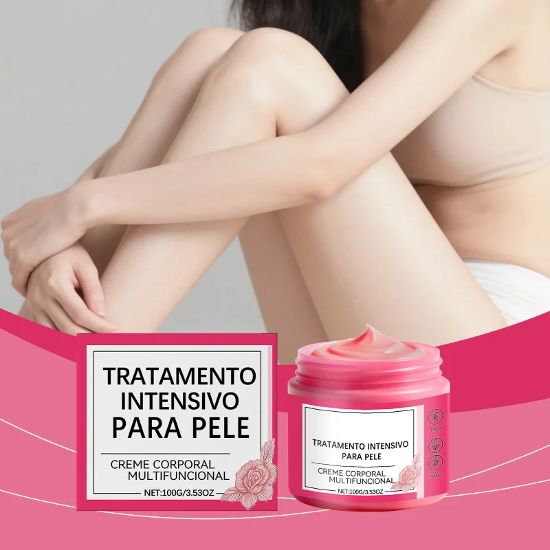 

Rose Skin Care Cream Pregnancy Safe Nourishing Formula Enhances Skin Elasticity Deep Hydration Daily Application Massage Cream