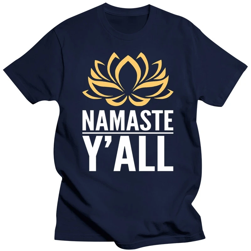 Funny Casual Namaste Hinduism Greeting To All Mens T-Shirt Mens T Shirt Tshirt For Men Costume Fitness Homme Big Sizes Hip Hop