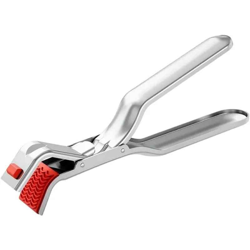 1pcs Anti-scalding Clip Hot Bowl Holder Dish Clamp Pot Pan Gripper Clip Air Fryer Dish Plate Retriever Tongs Kitchen Supplies