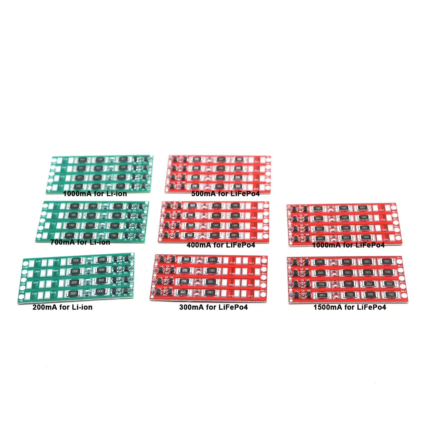 DYKB 1S 2S 3S 4S Battery Balancer Voltage Limiter Equalizer For LiFePO4 Li-ion 3.6V 4.2V 200mA-1.5A DIY E-bike Solar Storage