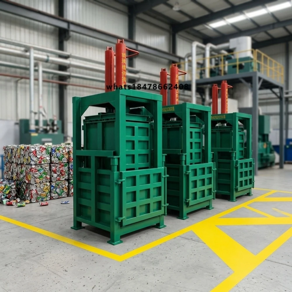 Energy-Saving Plastic Bottle Baler Machine Low Noise, High Durability for Scrap Yard / MRF