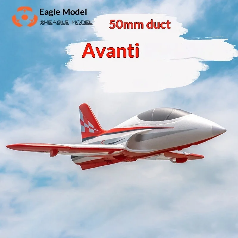 Arrows Hobby 50mm Avanti EDF Jet Hand Thrown Beginner RC Airplane Fixed Wing Foam Plane with Flight Controller