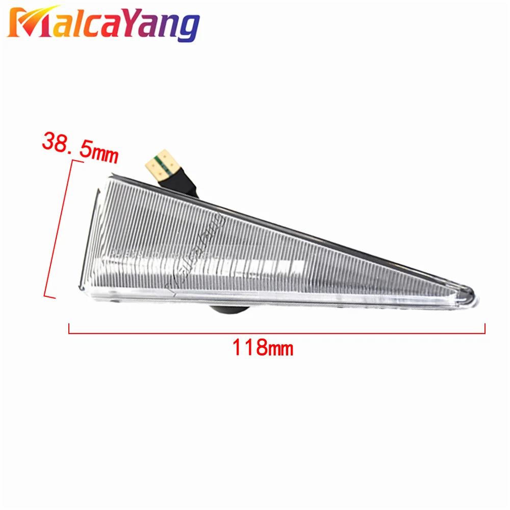 Picture 4: 2Pcs Dynamic LED Side Marker Light Turn Repeater Lamps For Renault Espace MK4 Vel Satis Wind Avantime Megane 2 Scenic 2 Espace 4