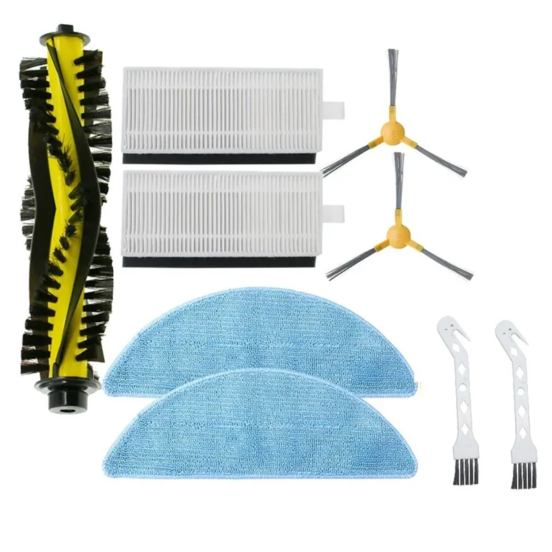 

N89R For Neatsvor X520/600 Tesvor X500 Pro T8 M1 Robot Vacuum Cleaner Accessories Filter Mop Main Brush Replacement Brush