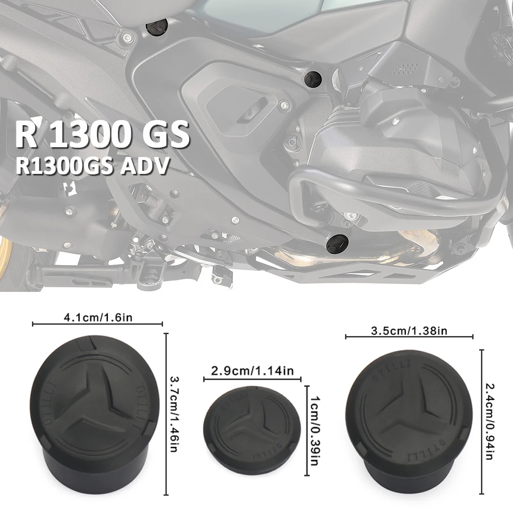 

Motorcycle Frame Cap For BMW R 1300 GS Adventure R1300 GS ADV R1300GS 2023 2024 2025 Accessories Frame Hole Cap Cover Plug