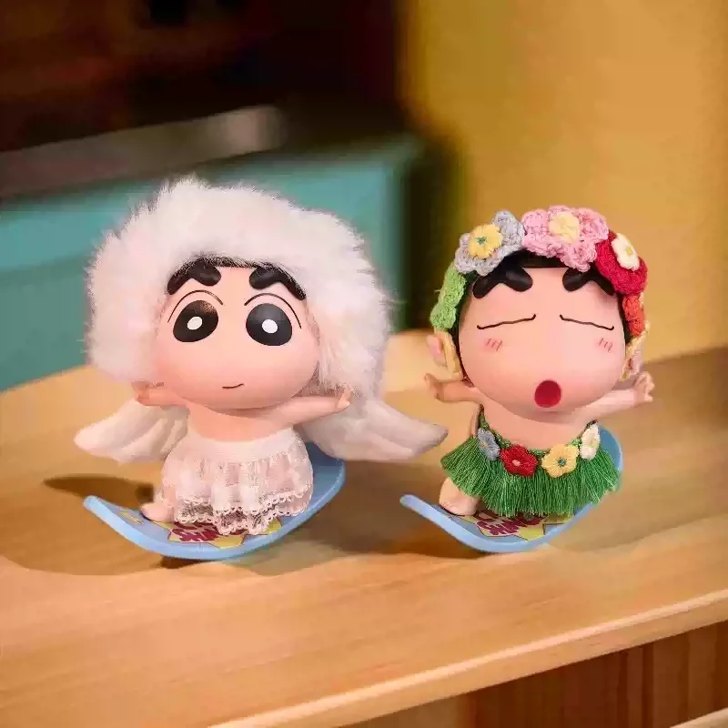 Crayon Shin-chan Honey Pot Bee Figur Niedliches Zuhause Desktop Auto Ornament Trendiges Spielzeug Anime Peripherie Sammlerfigur Modell