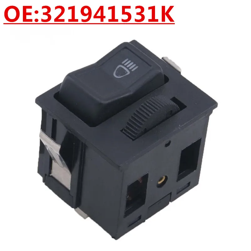 

OE:321941531K Подходит для Volkswagen Santana, автозапчасти, переключатель управления фарами, переключатель фар
