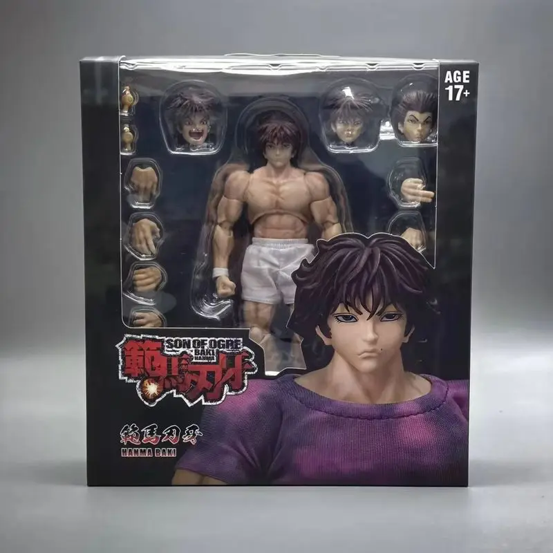 

17cm Baki Hanma 1/12 Articulated Anime Figure Model Statue