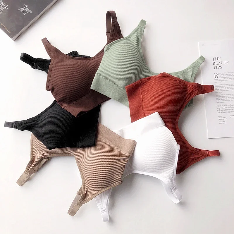 

Women Breathable Sports Bra Adjusted-straps Anti-Sweat Shockproof Padded Sleep Bra Athletic Gym Running Fitness Workout Top