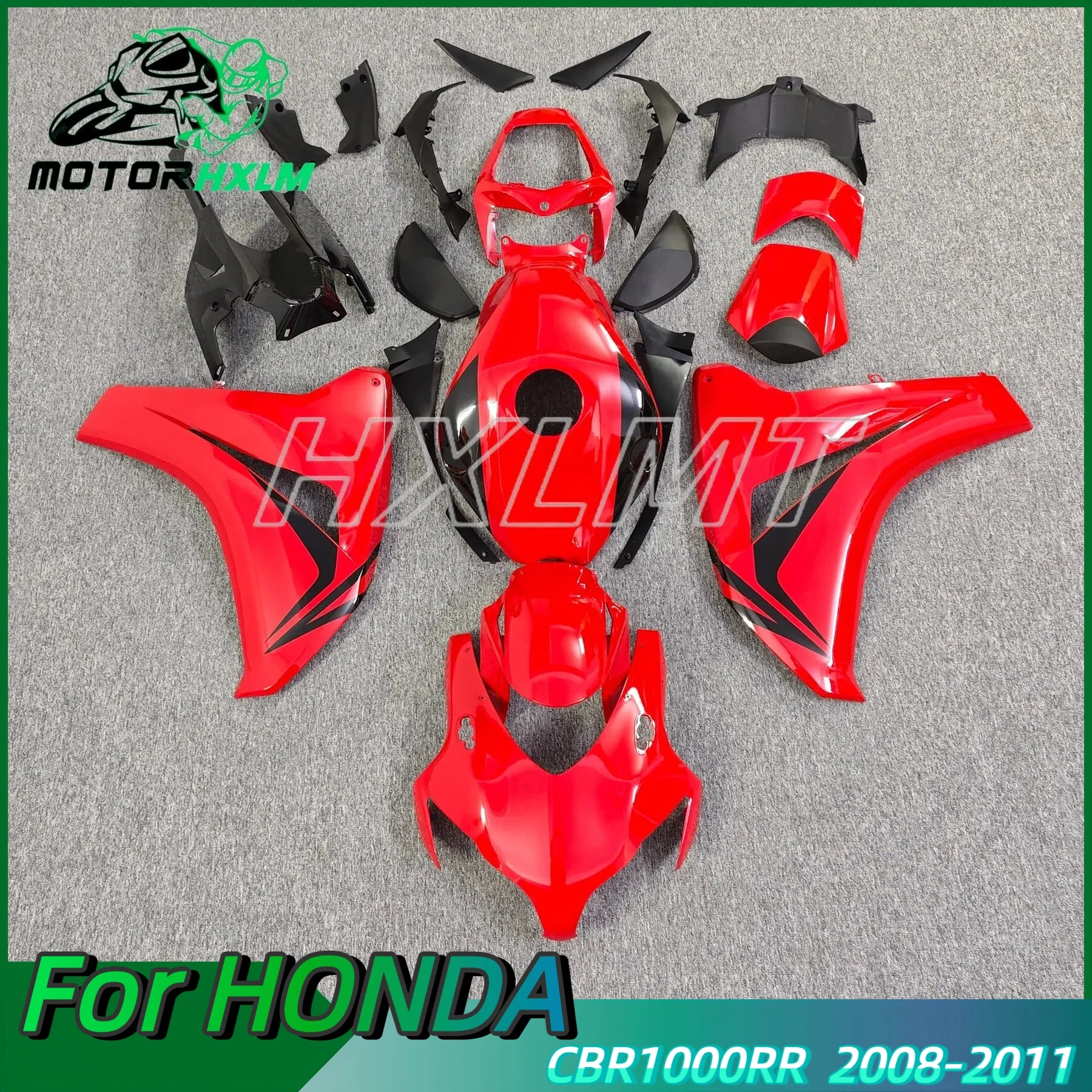 Blue Red Printing Motorcycle Full Fairing Kit For Honda CBR1000RR 2008 2009 2010 2011 Injection CBR1000 RR Bodywork Cowling