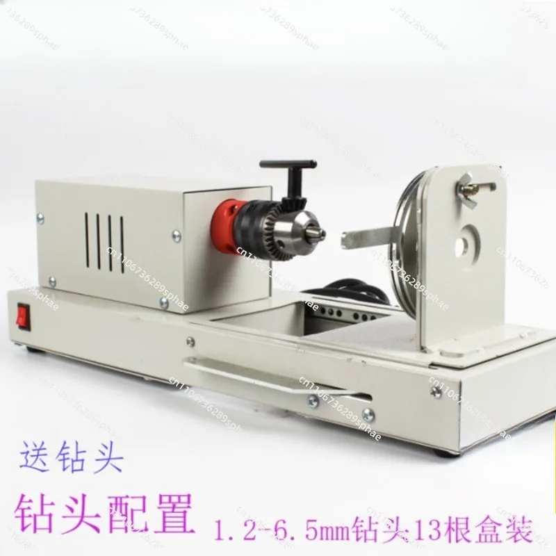 Electric hole punch, rubber plug hole punch, electric drilling machine, electric drill teaching instrument