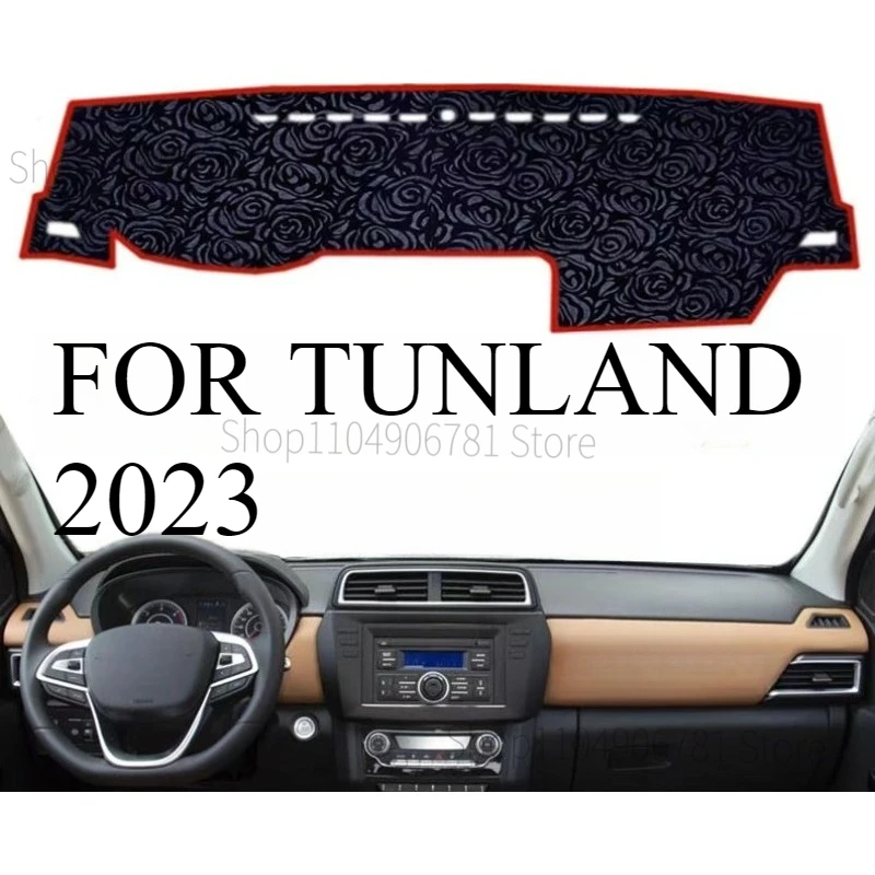 

FOR TUNLAND 2023 Car Dash Mat Dashmat Dashboard Cover Sun Shade Dash Board Cover Carpet Accessories