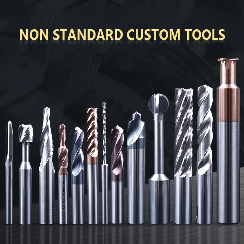 Milling cutter customization Milling Cutter Carbide Corner Radius End Mill CNC ALUMINIUM END MILL