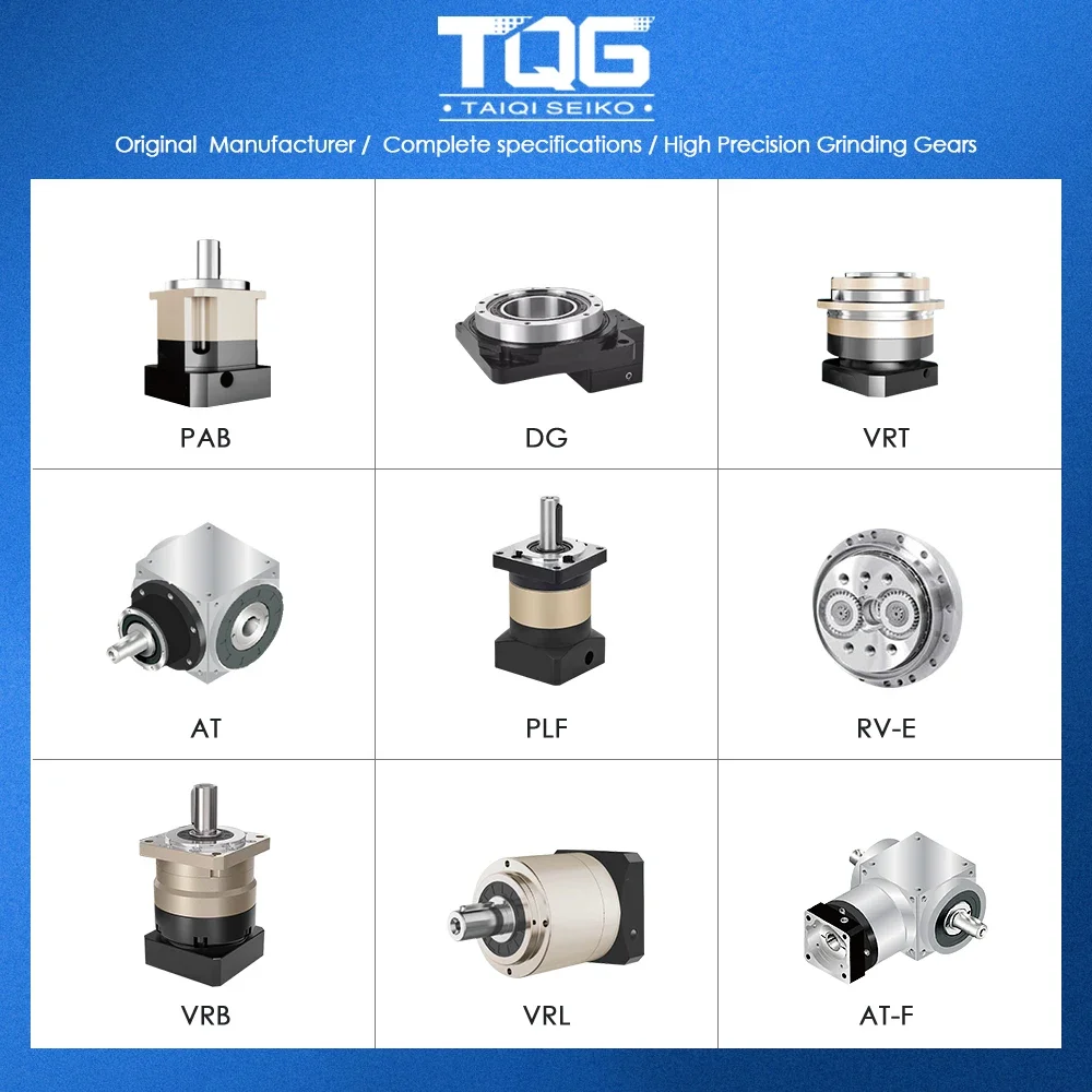 Harga bagus Seri VRT Stepper Motor Servo Gearbox Presisi Flange Output Planetary Gear Reducer Box Baru Dibuat