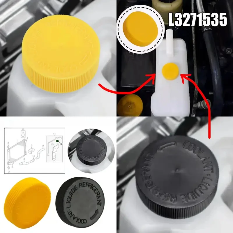 Car Coolant Overflow Reservoir Cap 21712-79900 For Nissan For Infiniti Engine Radiator Tank Cover Fuel Tank Cap