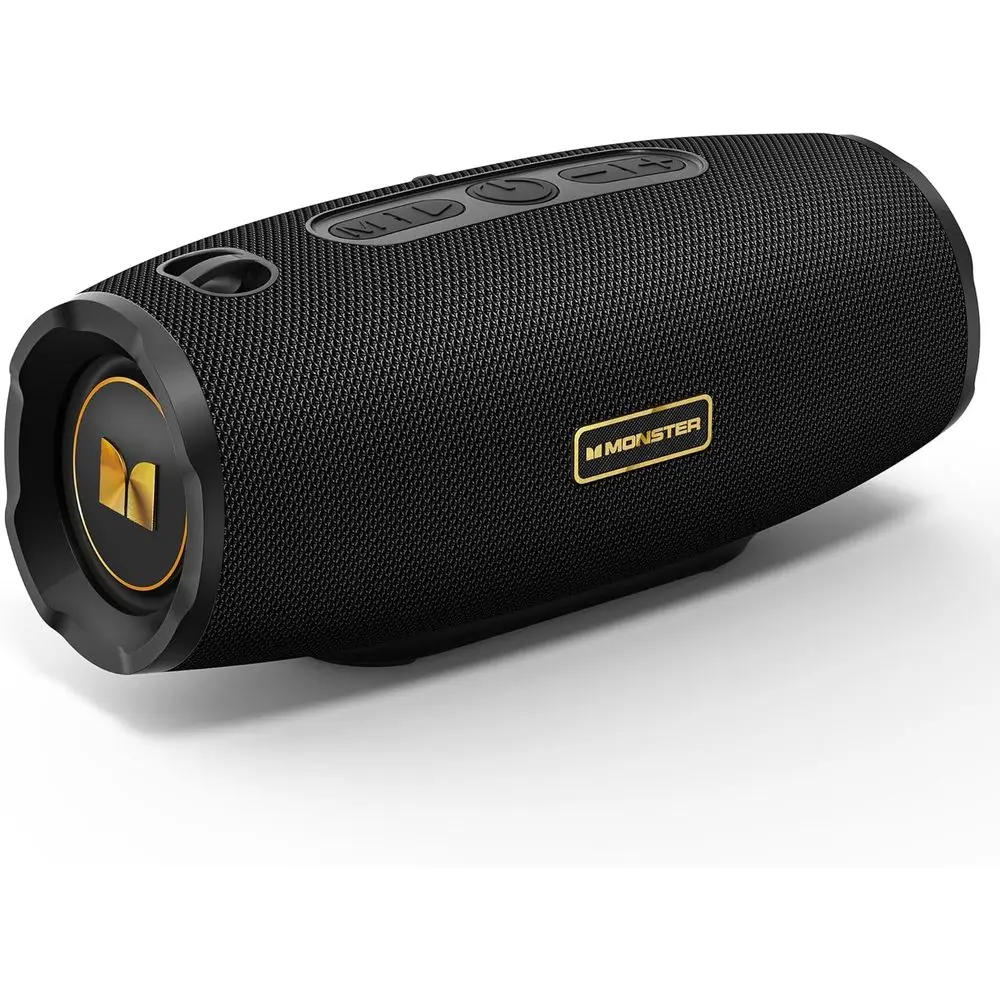 

S380 Bluetooth Speaker, Portable Speaker with 40W Stereo Sound, Bluetooth 6.0, 20H Playtime, TWS Pairing, Support AUX/T Card, IP