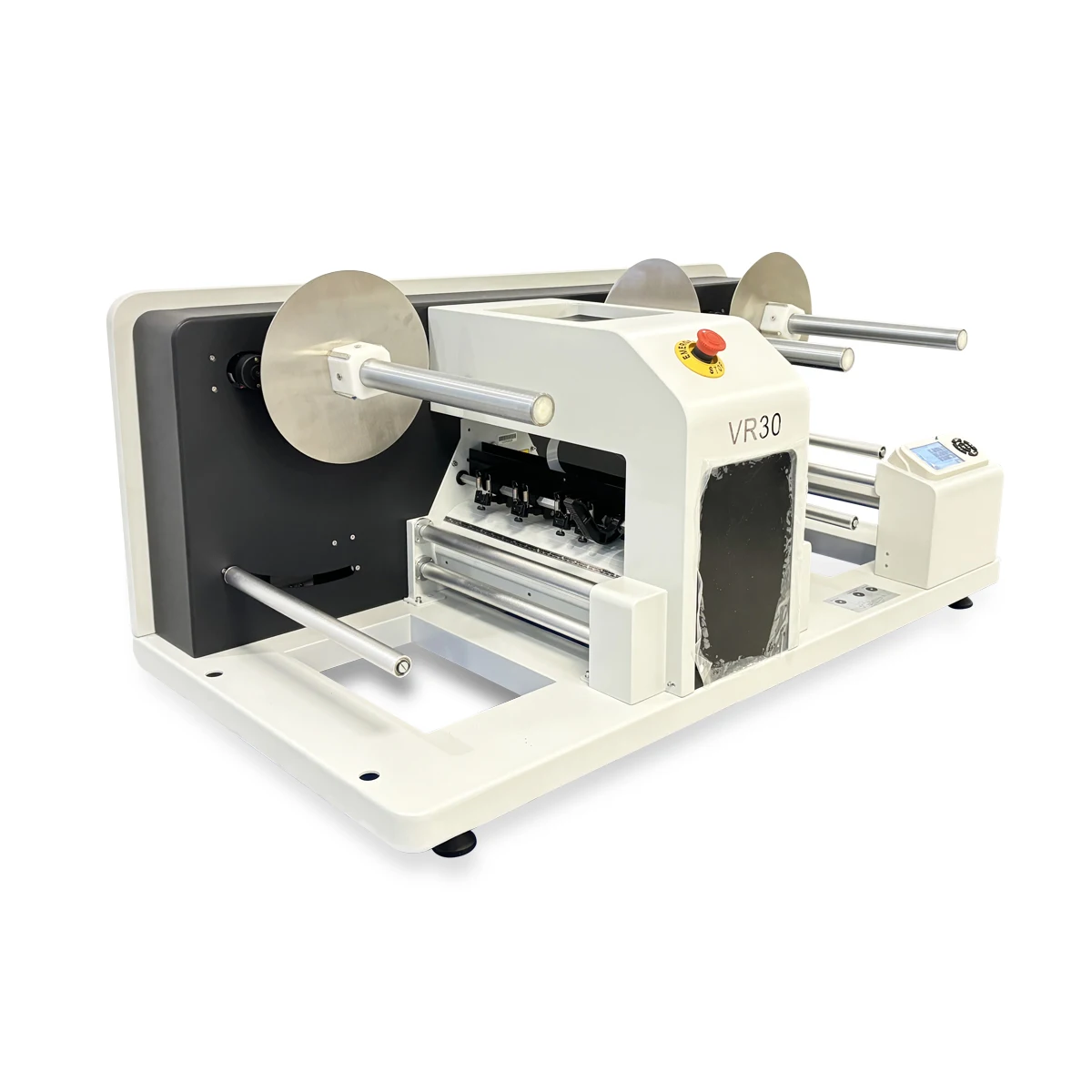 VR30 Digital Adhesive Sticker Roll to Roll Die Cutter/Label Cutter with Rewinder