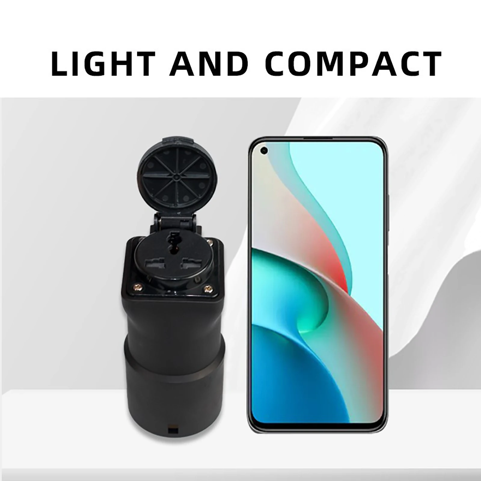 470 Ω TYP 2 Buchse auf Schuko/Universal-Buchse EV-Auto-Entladeadapter für MGZS MG4 MG5 Marvel R (muss Auto unterstützt V2L)