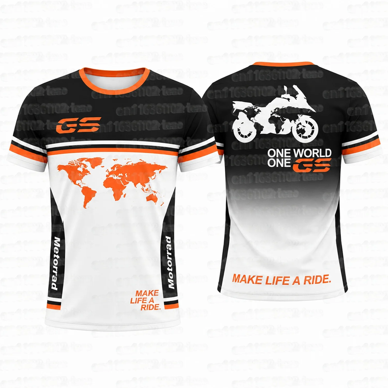 2026 Abenteuer-Motorrad-T-Shirt Schnelltrocknend Atmungsaktiv Outdoor-Sport Motorrad-Oberteil Sommer Casual Tee Familien-Partnerlook – Detail 8