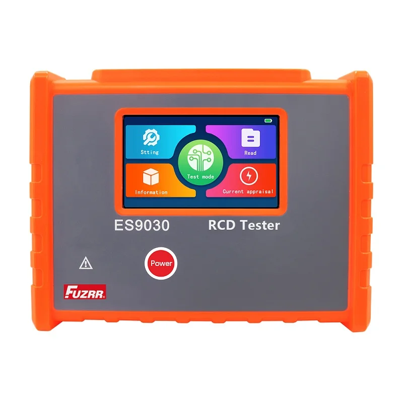 FUZRR ES9030 Residual Current Action Protector Detector Leakage Switch Meter RCD Tester 1000V 1mA-1200mA With Charging Function